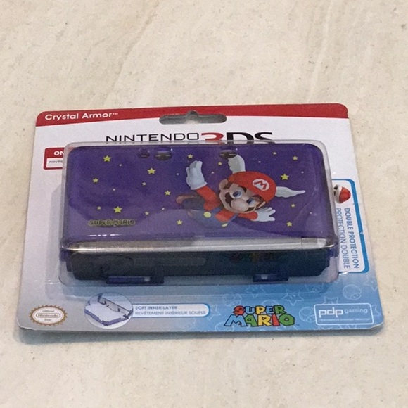 Mario 3DS Case 2011 Holder For Nintendo 3DS Console Handheld Super Mario Vintage - Picture 9 of 11